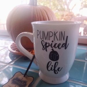 Mud Pie Halloween Pumpkin Spice Mug